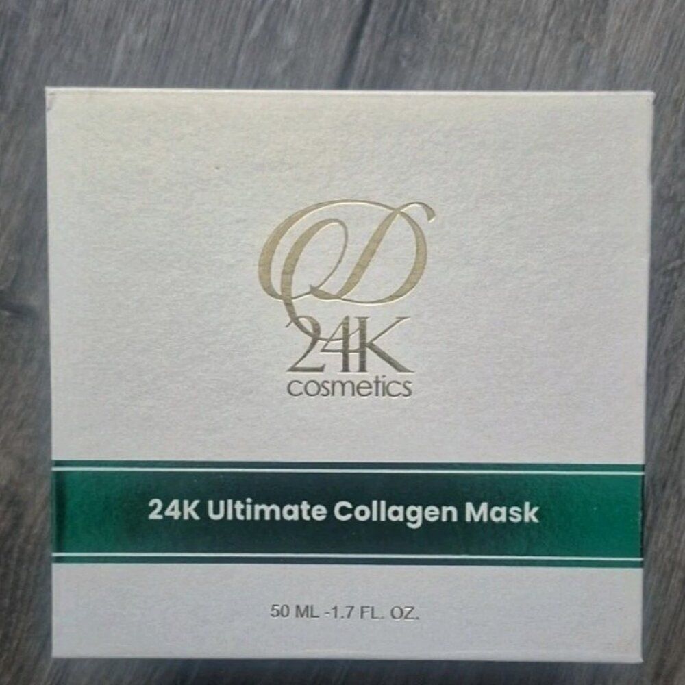 D24k Cosmetics 24K Ultimate Collagen Face Mask 1.7fl.oz Beauty Cell Rejuvenation